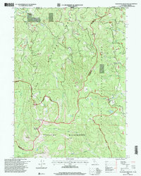 Download a high-resolution, GPS-compatible USGS topo map for Polar Bear Mountain, CA (1999 edition)