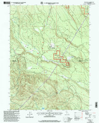 Download a high-resolution, GPS-compatible USGS topo map for Pondosa, CA (2003 edition)