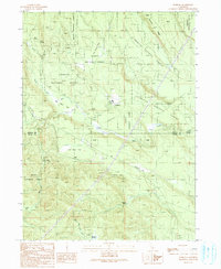 Download a high-resolution, GPS-compatible USGS topo map for Pondosa, CA (1990 edition)