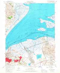 Download a high-resolution, GPS-compatible USGS topo map for Port Chicago, CA (1967 edition)