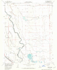 preview thumbnail of historical topo map of Madera County, CA in 1962