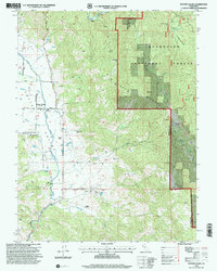 Download a high-resolution, GPS-compatible USGS topo map for Potter Valley, CA (2001 edition)