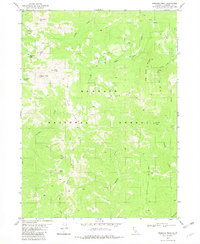 Download a high-resolution, GPS-compatible USGS topo map for Preston Peak, CA (1982 edition)