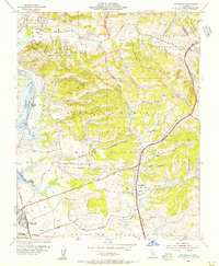 Download a high-resolution, GPS-compatible USGS topo map for Prunedale, CA (1956 edition)