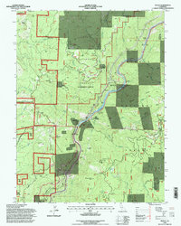 Download a high-resolution, GPS-compatible USGS topo map for Pulga, CA (1998 edition)