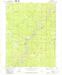 Download a high-resolution, GPS-compatible USGS topo map for Pulga, CA (1979 edition)
