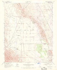 preview thumbnail of historical topo map of Kings County, CA in 1953