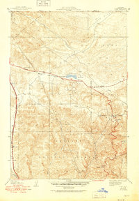 Download a high-resolution, GPS-compatible USGS topo map for Quail, CA (1951 edition)