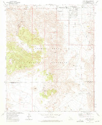Download a high-resolution, GPS-compatible USGS topo map for Queen Mountain, CA (1975 edition)
