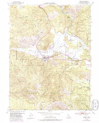 Download a high-resolution, GPS-compatible USGS topo map for Quincy, CA (1986 edition)