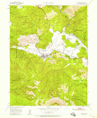 Download a high-resolution, GPS-compatible USGS topo map for Quincy, CA (1958 edition)