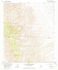 Download a high-resolution, GPS-compatible USGS topo map for Rabbit Peak, CA (1980 edition)