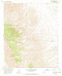 Download a high-resolution, GPS-compatible USGS topo map for Rabbit Peak, CA (1965 edition)
