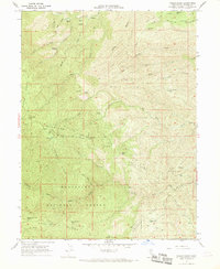 Download a high-resolution, GPS-compatible USGS topo map for Raglin Ridge, CA (1969 edition)