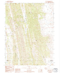 preview thumbnail of historical topo map of Glenn County, CA in 1989