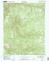 Download a high-resolution, GPS-compatible USGS topo map for Rail Road Flat, CA (1991 edition)
