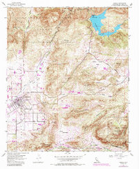 Download a high-resolution, GPS-compatible USGS topo map for Ramona, CA (1984 edition)