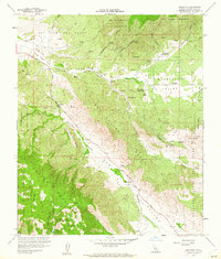Download a high-resolution, GPS-compatible USGS topo map for Ranchita, CA (1961 edition)