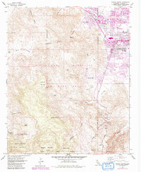 Download a high-resolution, GPS-compatible USGS topo map for Rancho Mirage, CA (1988 edition)