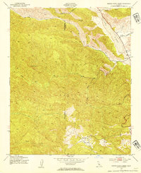 Download a high-resolution, GPS-compatible USGS topo map for Rancho Nuevo Creek, CA (1954 edition)