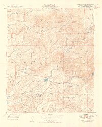 1949 Map of Rancho Santa Fe