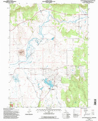Download a high-resolution, GPS-compatible USGS topo map for Rattlesnake Butte, CA (1997 edition)