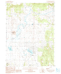 Download a high-resolution, GPS-compatible USGS topo map for Rattlesnake Butte, CA (1990 edition)