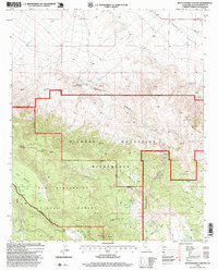 Download a high-resolution, GPS-compatible USGS topo map for Rattlesnake Canyon, CA (1999 edition)