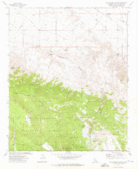 Download a high-resolution, GPS-compatible USGS topo map for Rattlesnake Canyon, CA (1976 edition)