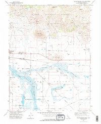 Download a high-resolution, GPS-compatible USGS topo map for Reconnaissance Peak, CA (1974 edition)