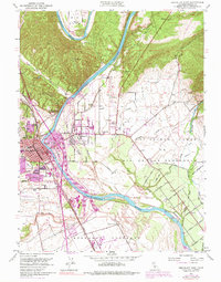 Download a high-resolution, GPS-compatible USGS topo map for Red Bluff East, CA (1977 edition)