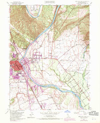 Download a high-resolution, GPS-compatible USGS topo map for Red Bluff East, CA (1970 edition)