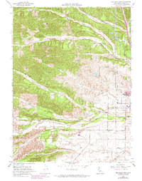 Download a high-resolution, GPS-compatible USGS topo map for Red Bluff West, CA (1974 edition)