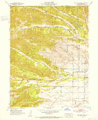 Download a high-resolution, GPS-compatible USGS topo map for Red Bluff West, CA (1952 edition)