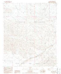 preview thumbnail of historical topo map of Riverside County, CA in 1986