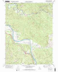 Download a high-resolution, GPS-compatible USGS topo map for Redcrest, CA (1974 edition)