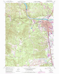 Download a high-resolution, GPS-compatible USGS topo map for Redding, CA (1982 edition)