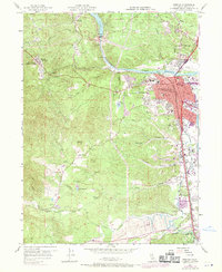 Download a high-resolution, GPS-compatible USGS topo map for Redding, CA (1970 edition)