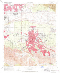 Download a high-resolution, GPS-compatible USGS topo map for Redlands, CA (1969 edition)