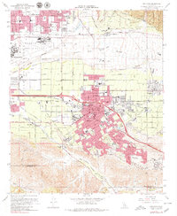Download a high-resolution, GPS-compatible USGS topo map for Redlands, CA (1979 edition)