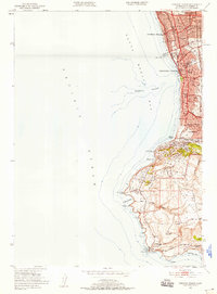 Download a high-resolution, GPS-compatible USGS topo map for Redondo Beach, CA (1956 edition)