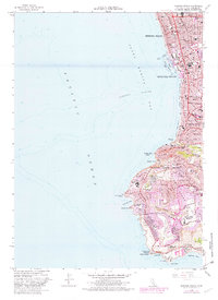 Download a high-resolution, GPS-compatible USGS topo map for Redondo Beach, CA (1982 edition)