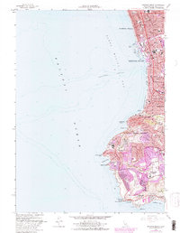 Download a high-resolution, GPS-compatible USGS topo map for Redondo Beach, CA (1982 edition)