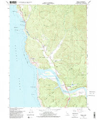 Download a high-resolution, GPS-compatible USGS topo map for Requa, CA (1992 edition)