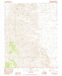 Download a high-resolution, GPS-compatible USGS topo map for Revenue Canyon, CA (1983 edition)