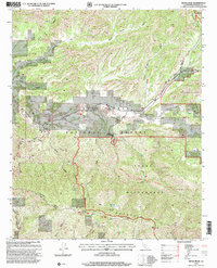 Download a high-resolution, GPS-compatible USGS topo map for Reyes Peak, CA (2000 edition)