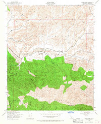 Download a high-resolution, GPS-compatible USGS topo map for Reyes Peak, CA (1967 edition)
