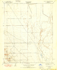 1950 Map of Lost Hills, CA