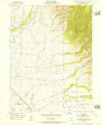 Download a high-resolution, GPS-compatible USGS topo map for Richardson Springs NW, CA (1953 edition)