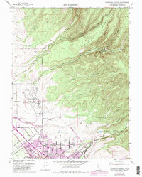 Download a high-resolution, GPS-compatible USGS topo map for Richardson Springs, CA (1985 edition)